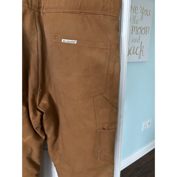 Walls Blizzard‎ Pruf Men’s Workwear Overalls Size Large Short - Picture 7 of 10